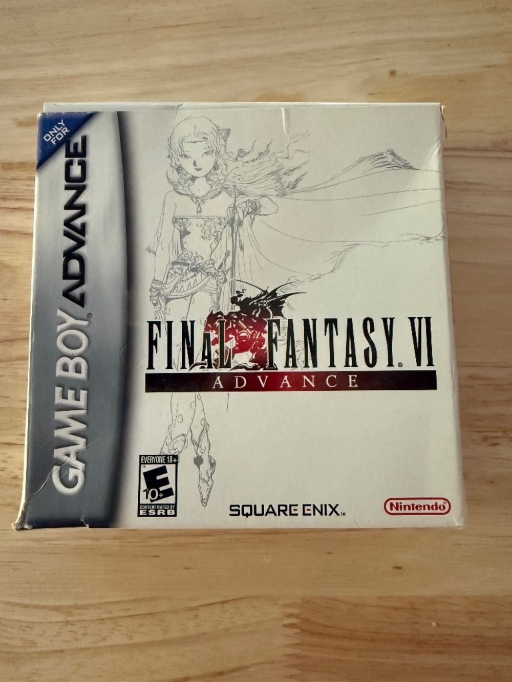 RARE CIB Final Fantasy VI Advance Game Boy Advance GBA DS Lite